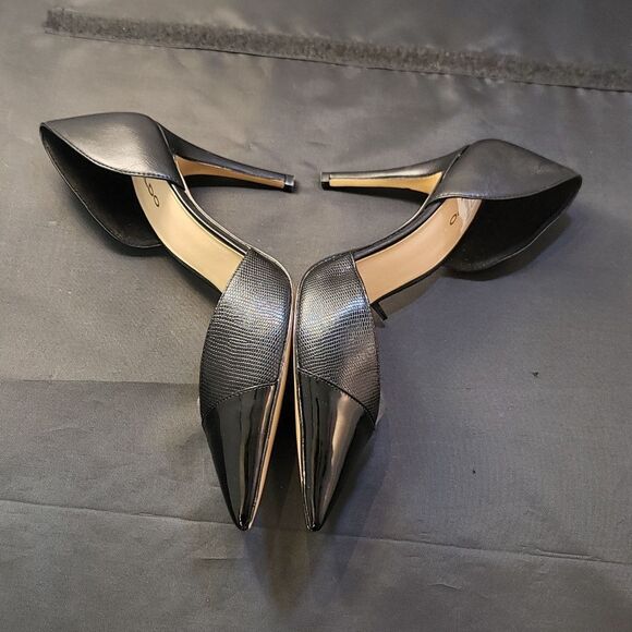 ALDO MOONGLOW HIGH HEELED D'ORSAY PUMPS WITH POINTED TOE AND STILETTO HEEL G1 - Picture 10 of 15